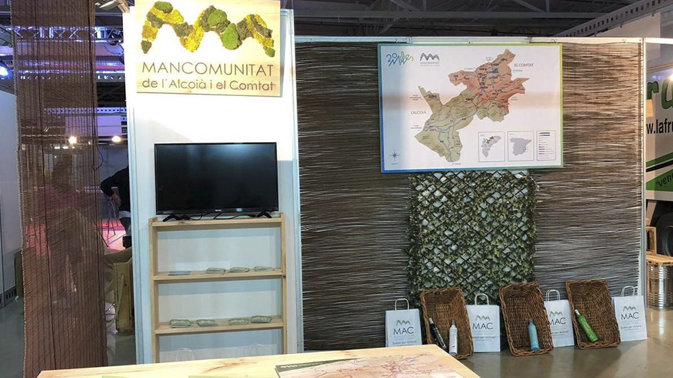 Estand Mancomunitat per a la fira