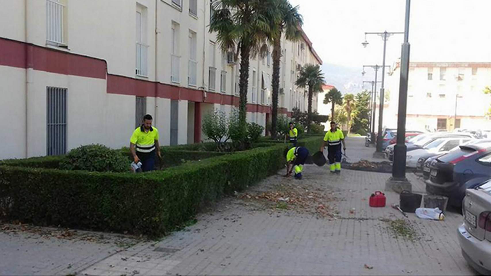 Trabajadores de Avalem en Alcoy