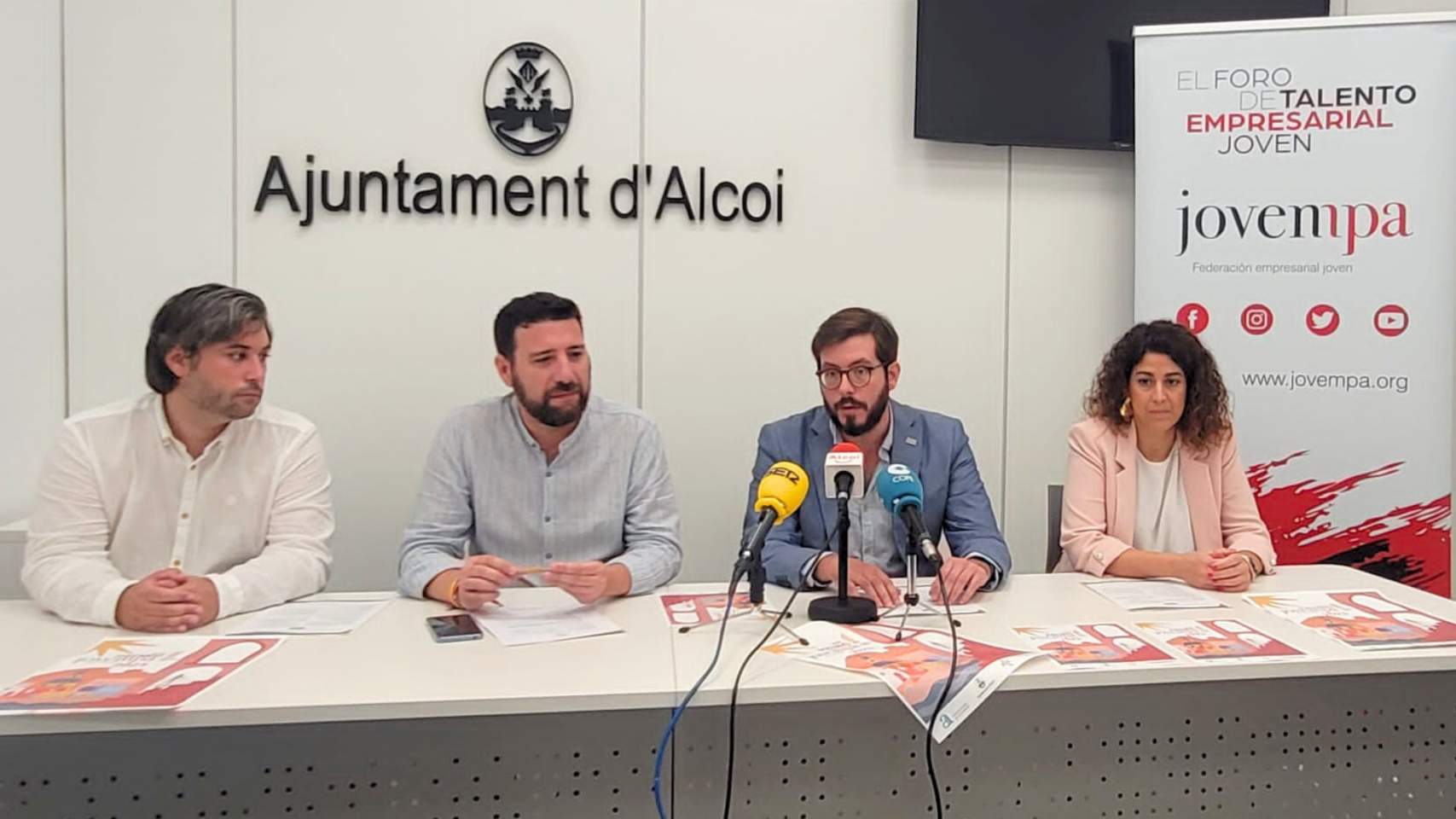 Rueda de prensa de presentación / Foto JVP