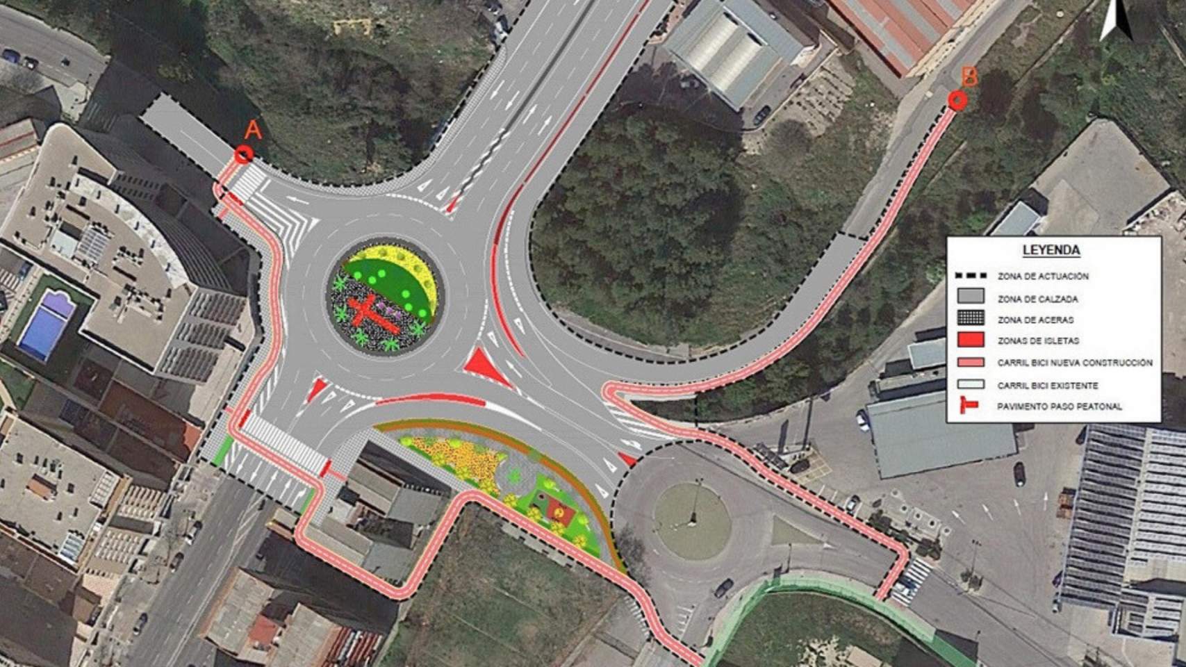 Plano de la rotonda / Archivo P66