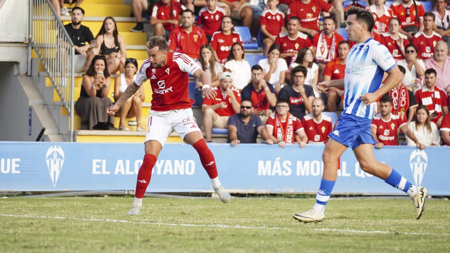 Último partido frente al Murcia / Foto: CDAlcoyano