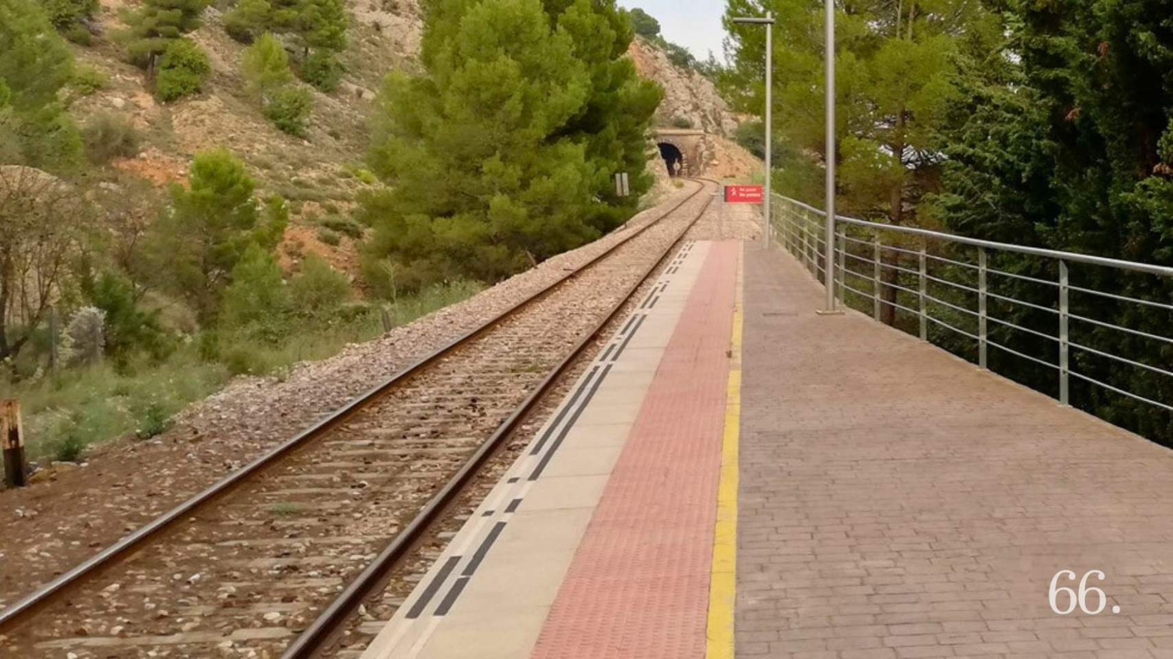 Línea Alcoy-Xàtiva / Foto: MRG