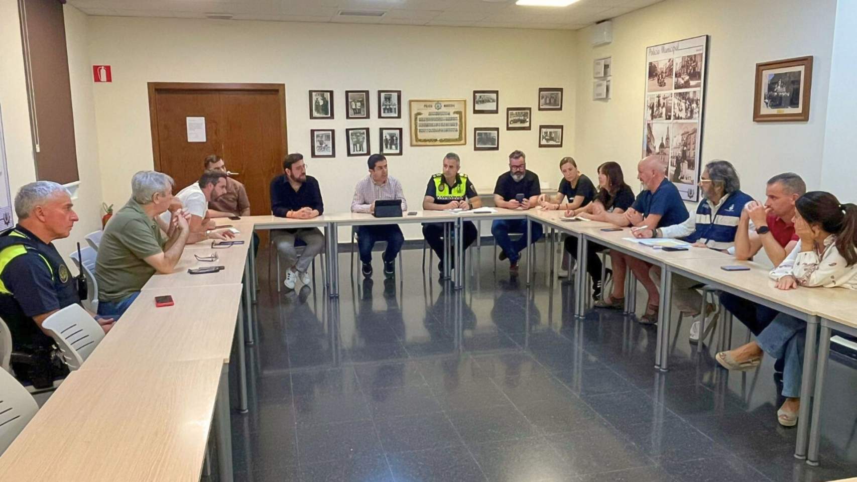 Reunión del Cecopal en la tarde del domingo / Foto AdA