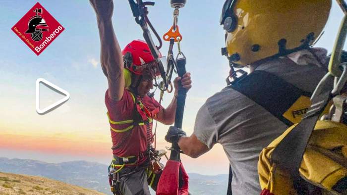 Rescatat al cim del Montcabrer un senderista perdut