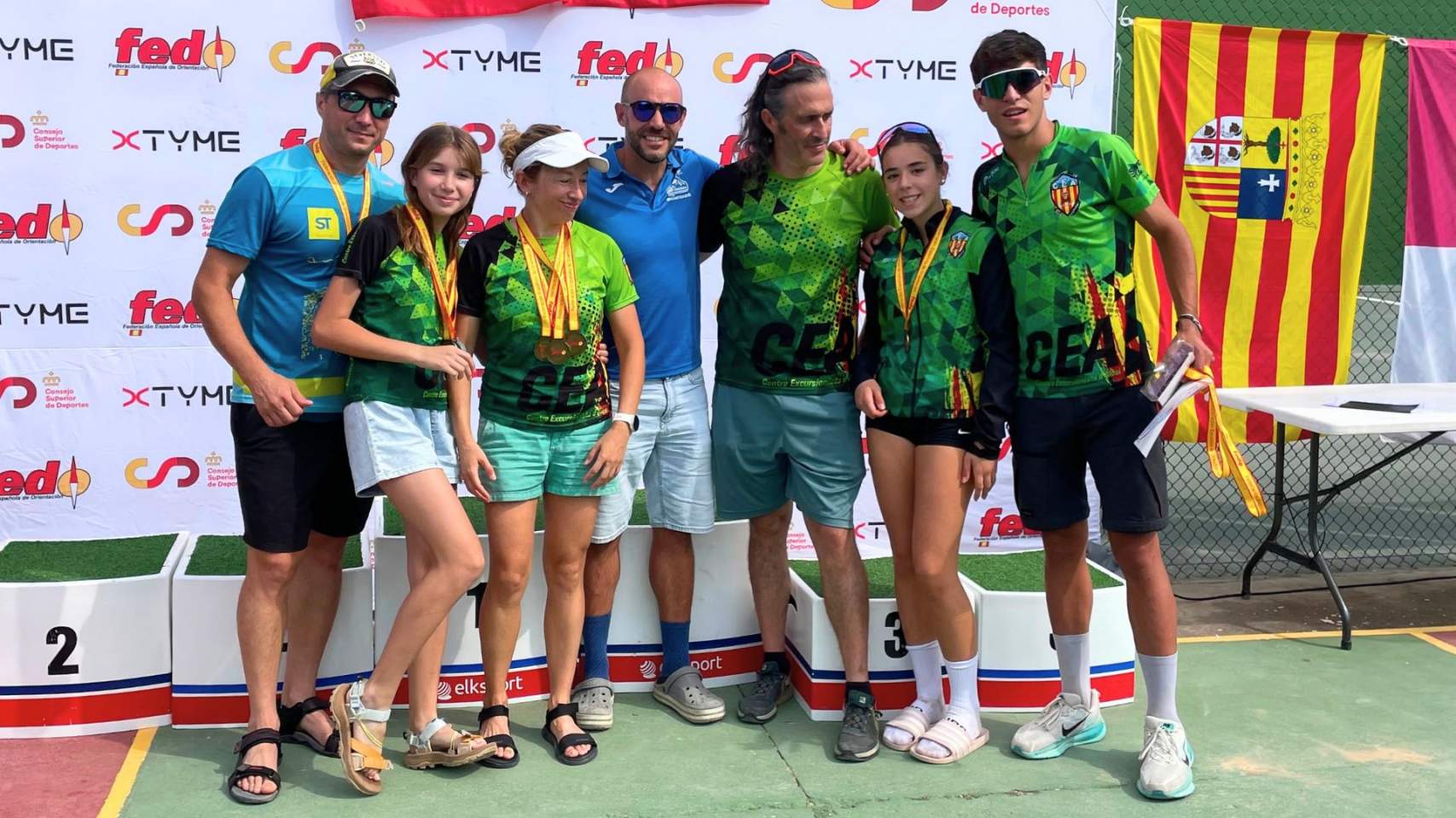 El Centre Excursionista d’Alcoi torna de Saragossa amb onze medalles