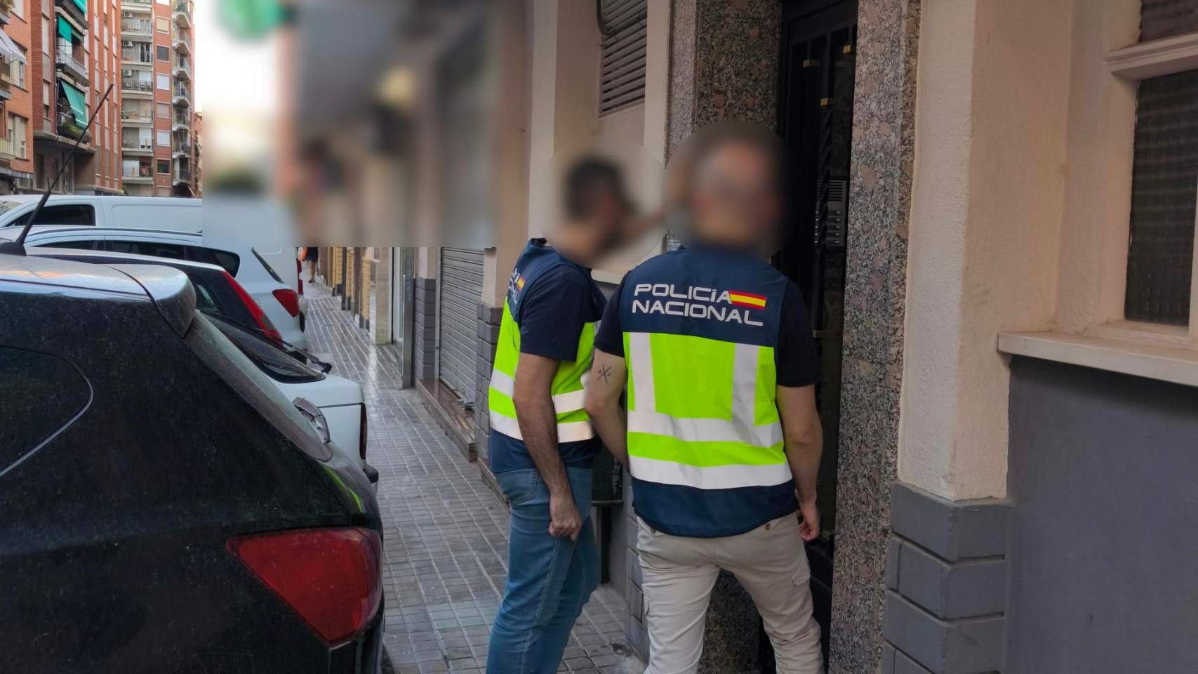 Un dels pisos estava situat en el carrer Llu&iacute;s Braille / Foto: PN