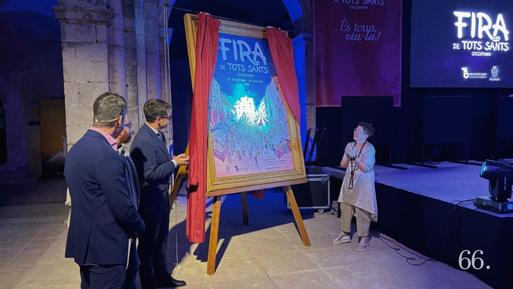 El canonge José Soler plasma una Fira plena de vida en el cartell de la 680 edició