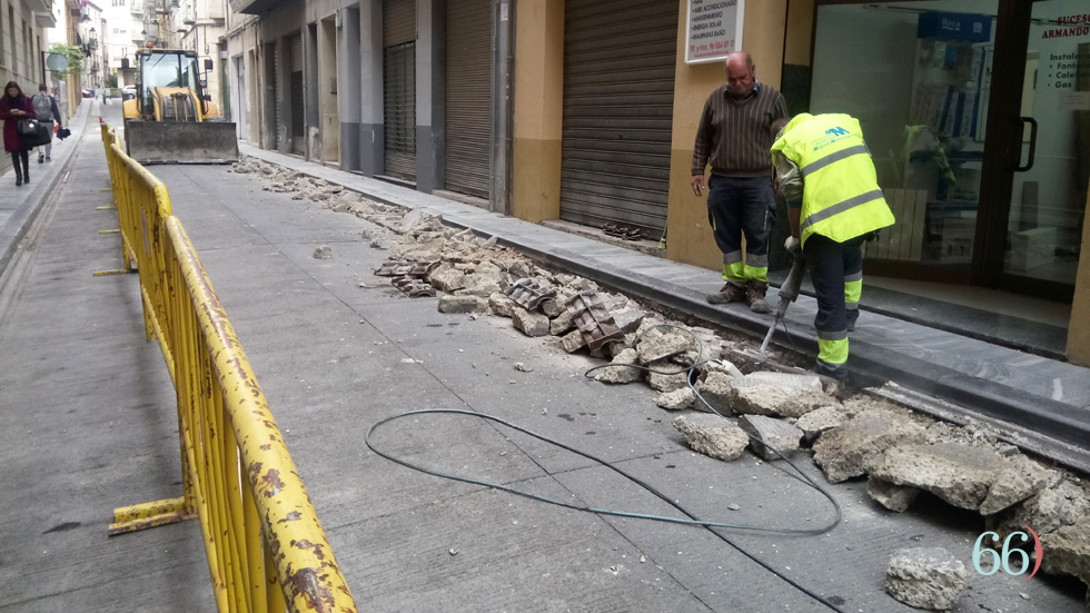 Inicio de las obras