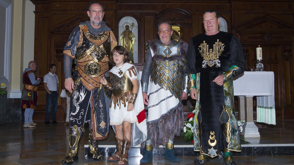 Tres dels càrrecs amb el Sant Jordiet 2018. Foto: web asjordi.org