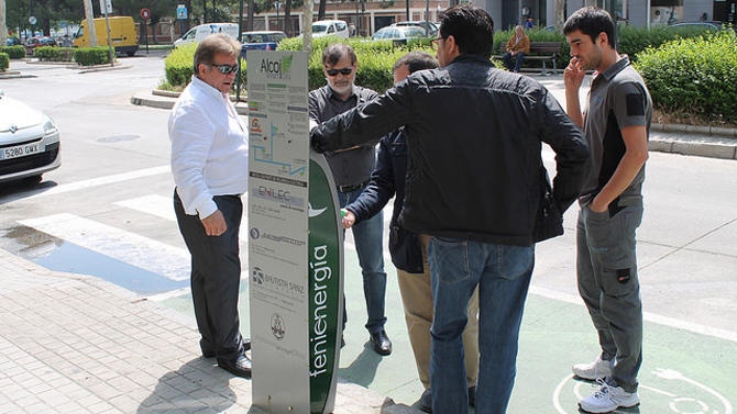 Punto eléctrico en la Zona Nord