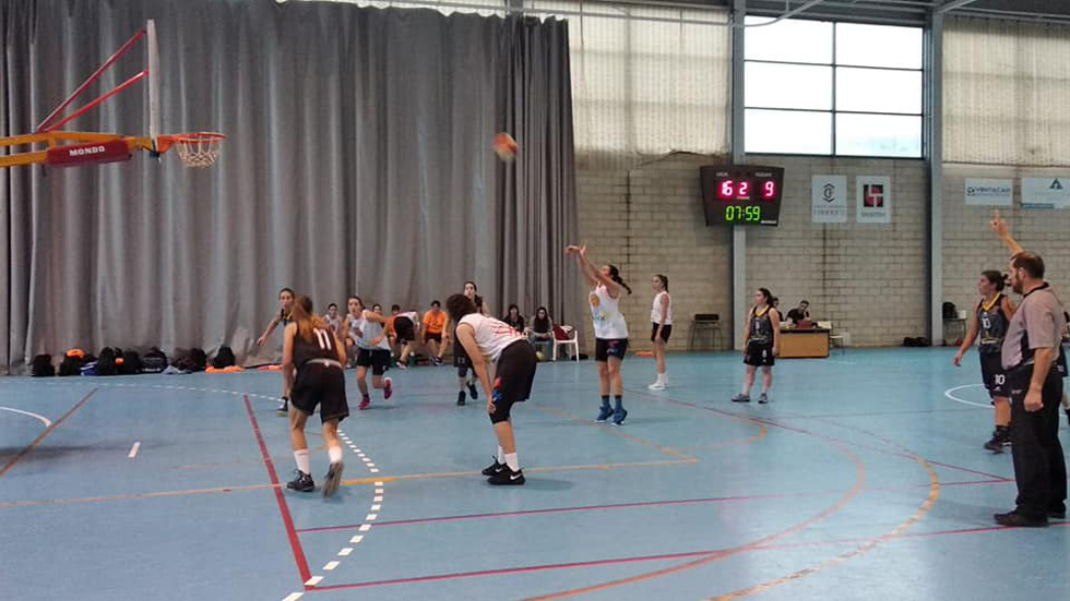 Partido del sénior femenino en Bocairent