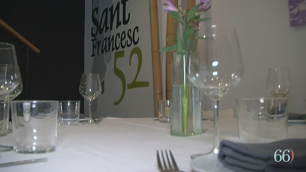 Restaurant Sant Francesc 52 / FOTO Arxiu Pagina66)