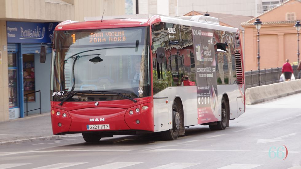 Autobús urbano / Foto: Archivo Pagina66)