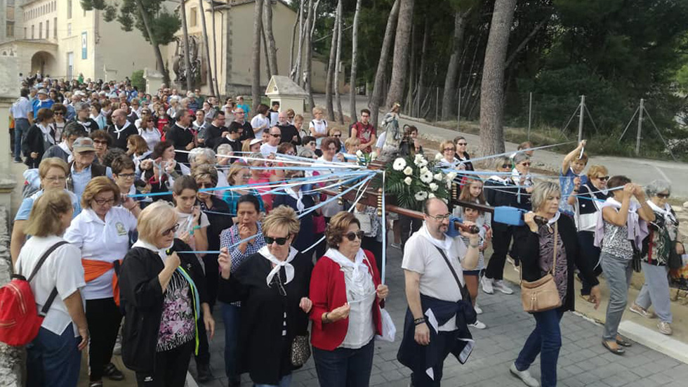La Verge dels Lliris a Cocentaina / Foto: comisi&oacute; organitzadora