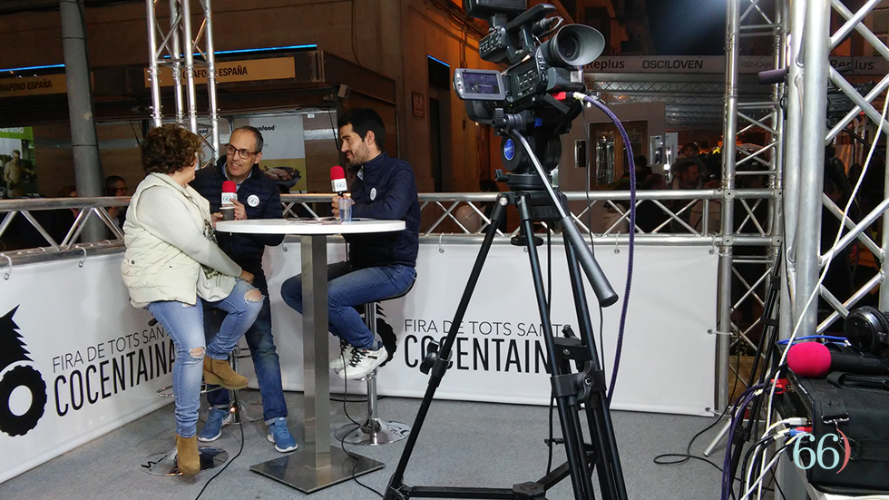 Entrevistes en l'estand de premsa en 2018