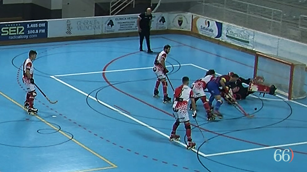 El gol de Pere Ca&ntilde;ellas / Foto P66)