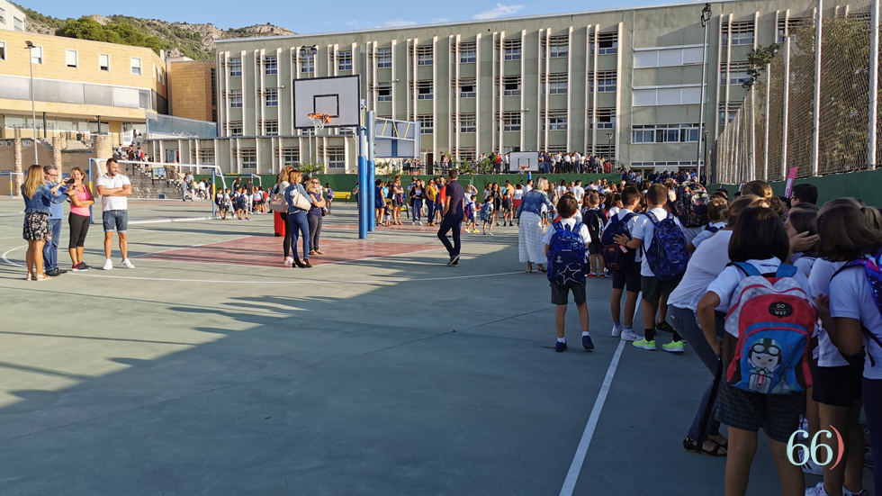 Alumnes de La Salle / Foto: Arxiu Pagina66)