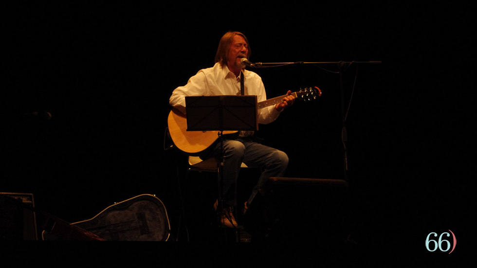 Jordi Gil en un dels seus concerts/ Foto: Arxiu Pagina66)