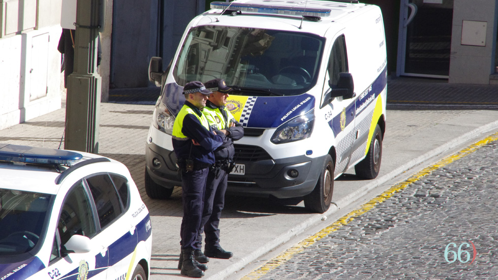 Policía Local Alcoy / Foto: Archivo Pagina66)