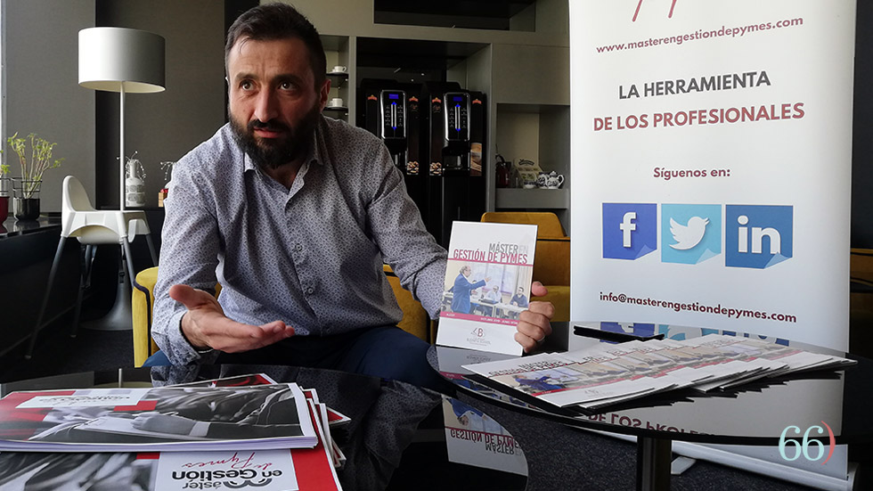 Manolo Pastor en la presentación del máster