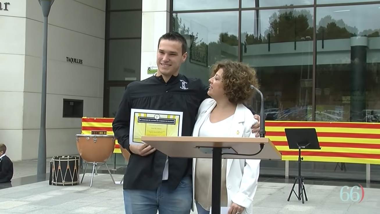 Entrega de premis del concurs de lletres de 2018 / FOTO Arxiu Pagina66)