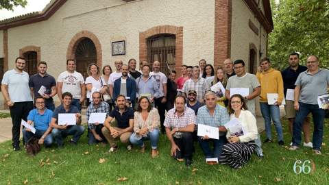 Alumnes del curs / FOTO Almazara La Alquería