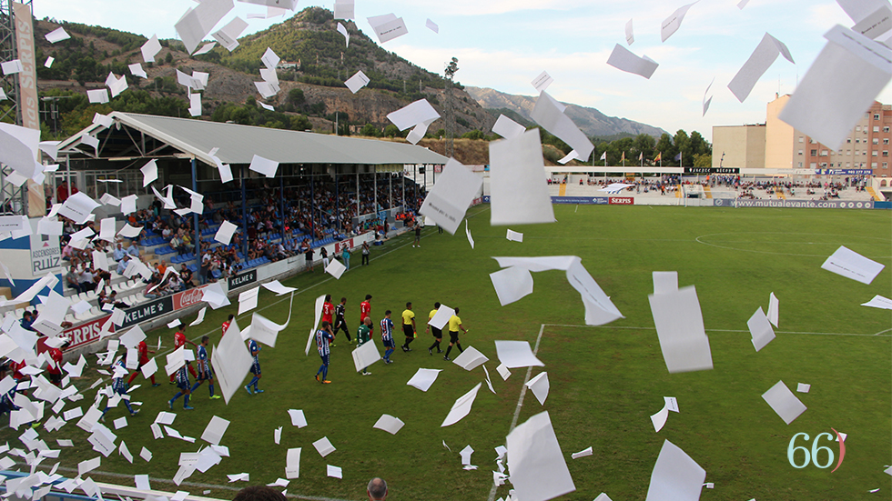 El Collao durante un partido de la pasada temporada