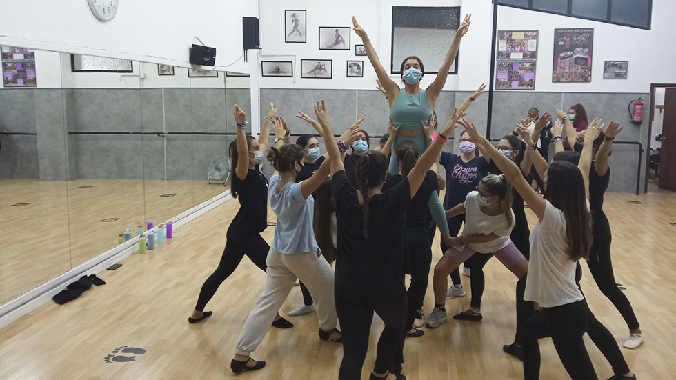 Assaig abans de participar a València