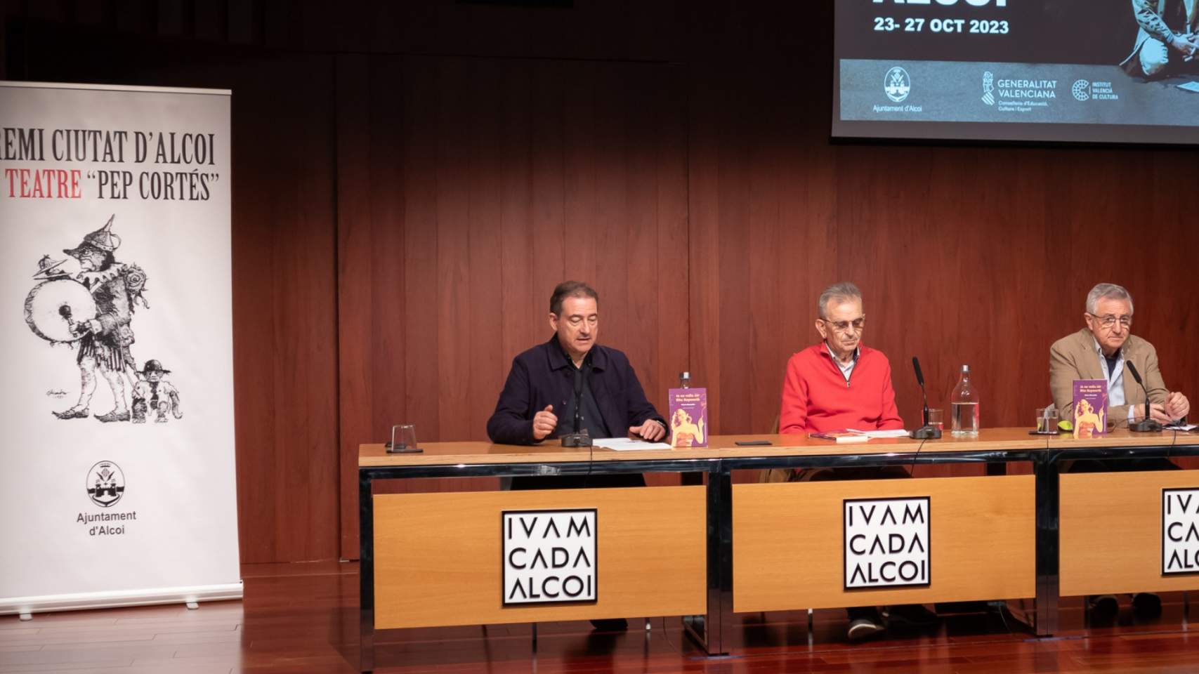 Miquel Santamaria, V&iacute;ctor Alexandre i Salvador Bataller