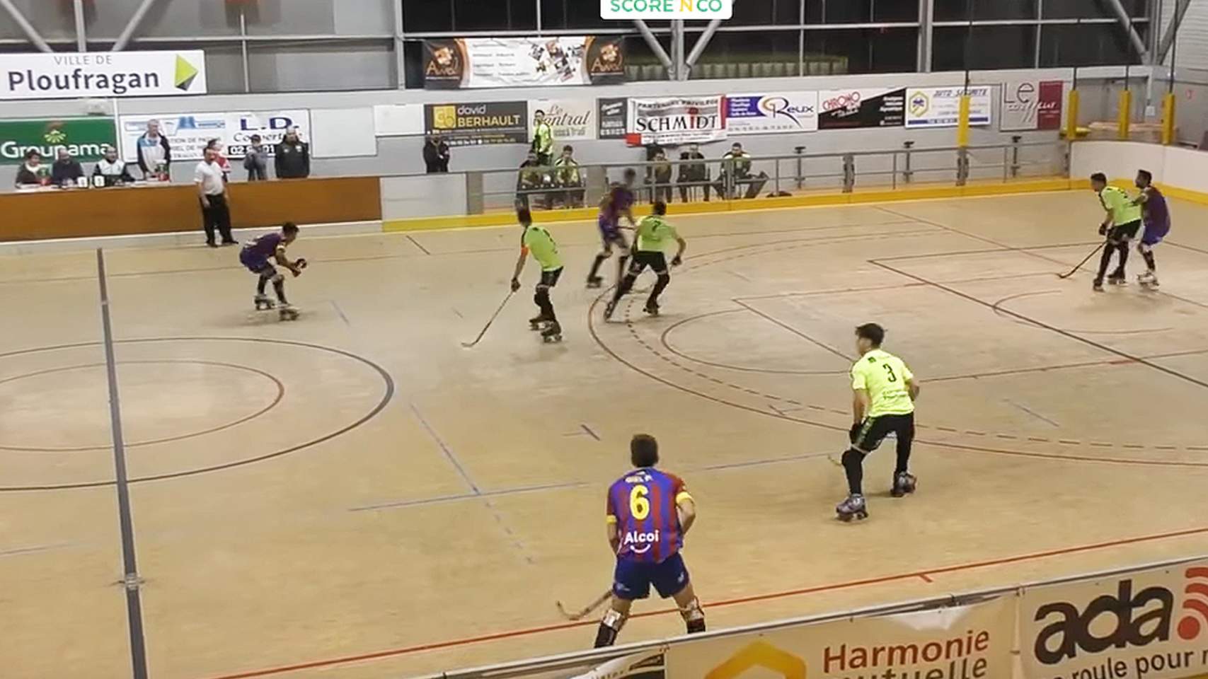 Partido del Alcodiam en competición europea en la temporada 22-23