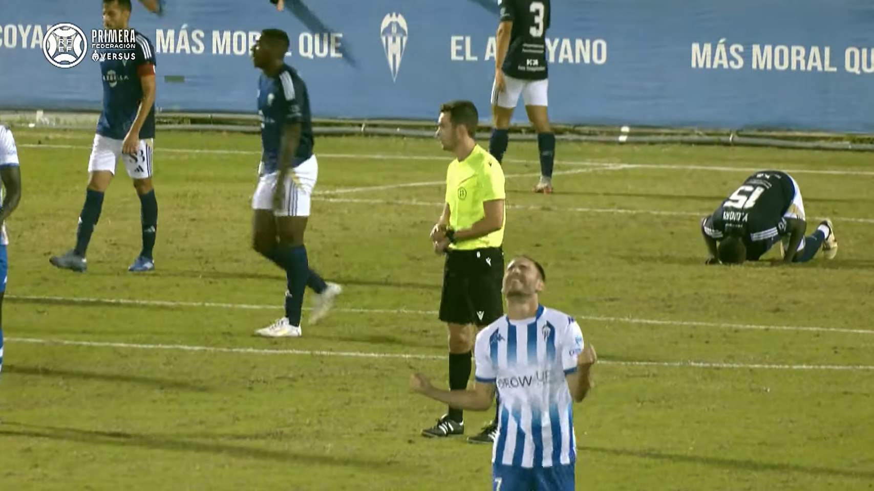 Herrera celebra la victoria con su primer gol