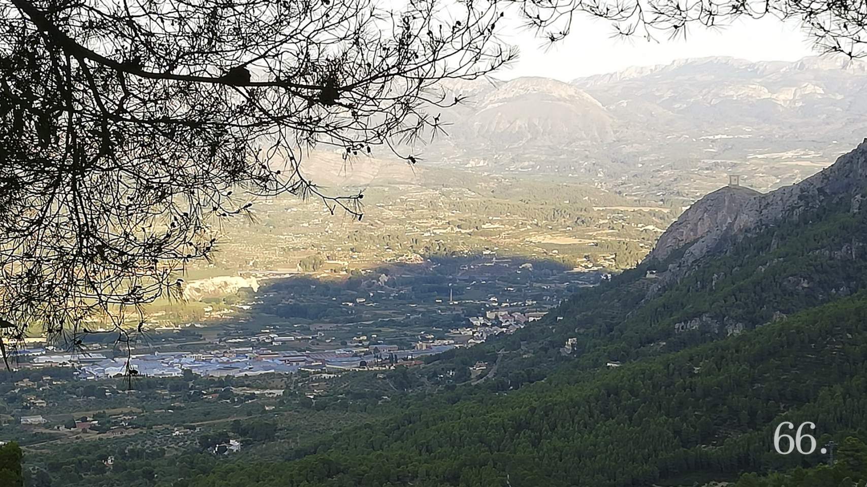 Vista aèria de Cocentaina