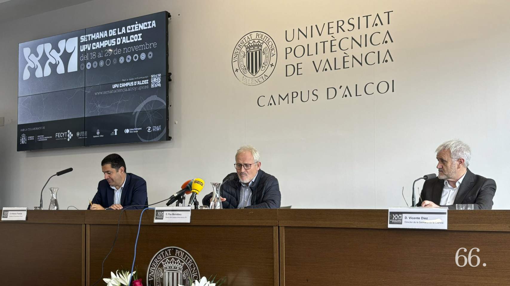 Presentació de la XXI Setmana de la Ciència