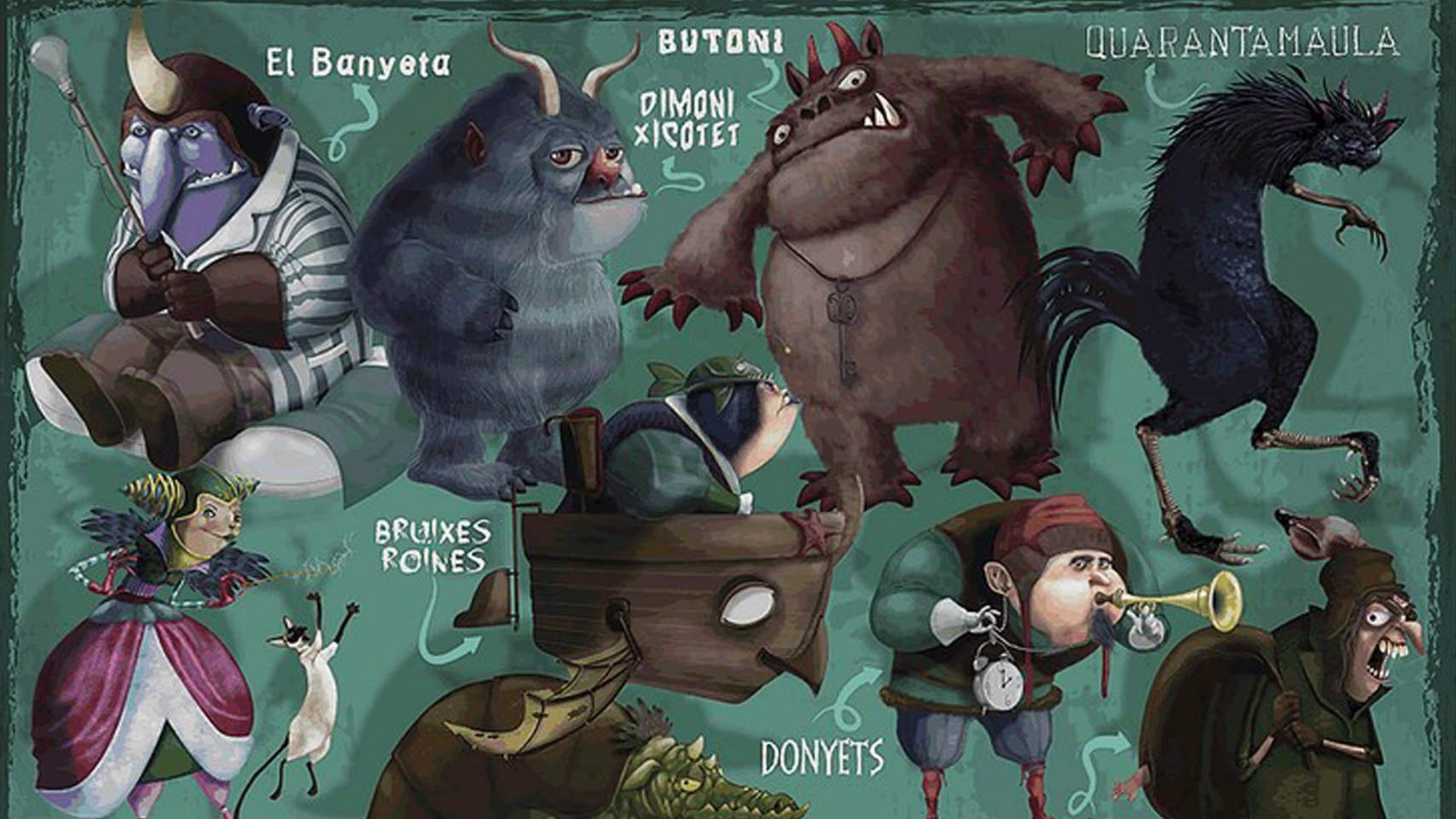 Els nostres monstres, ara també en sticker