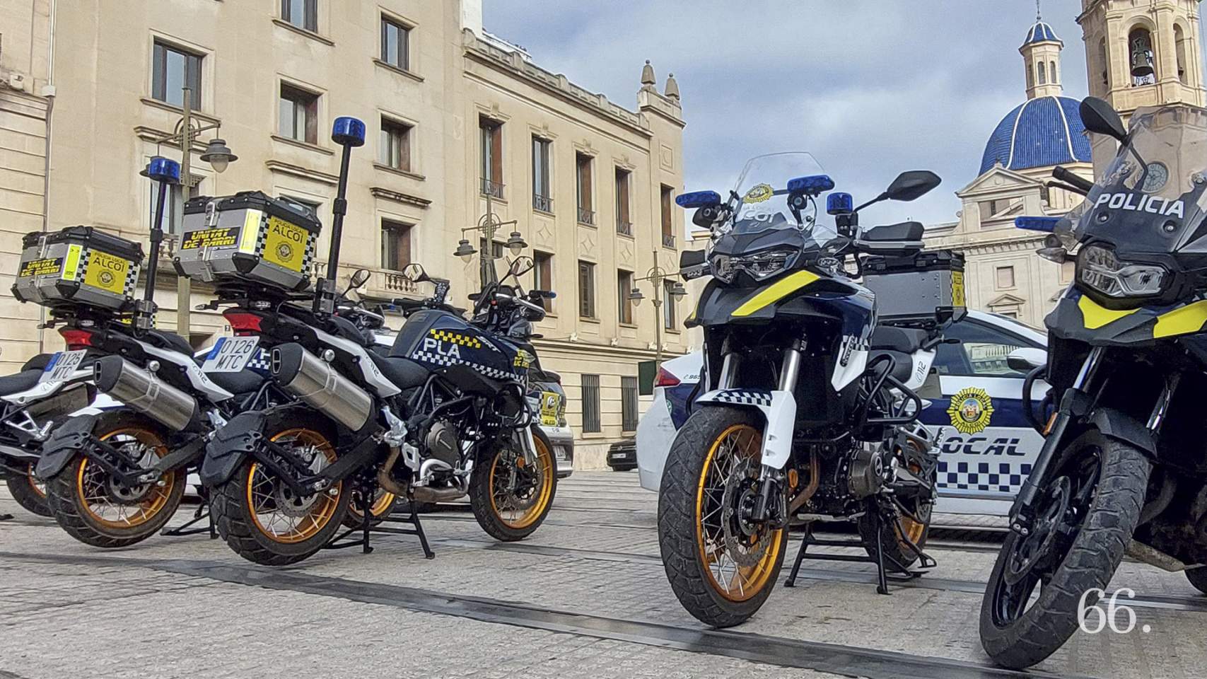 Nuevas motos de la Policía local