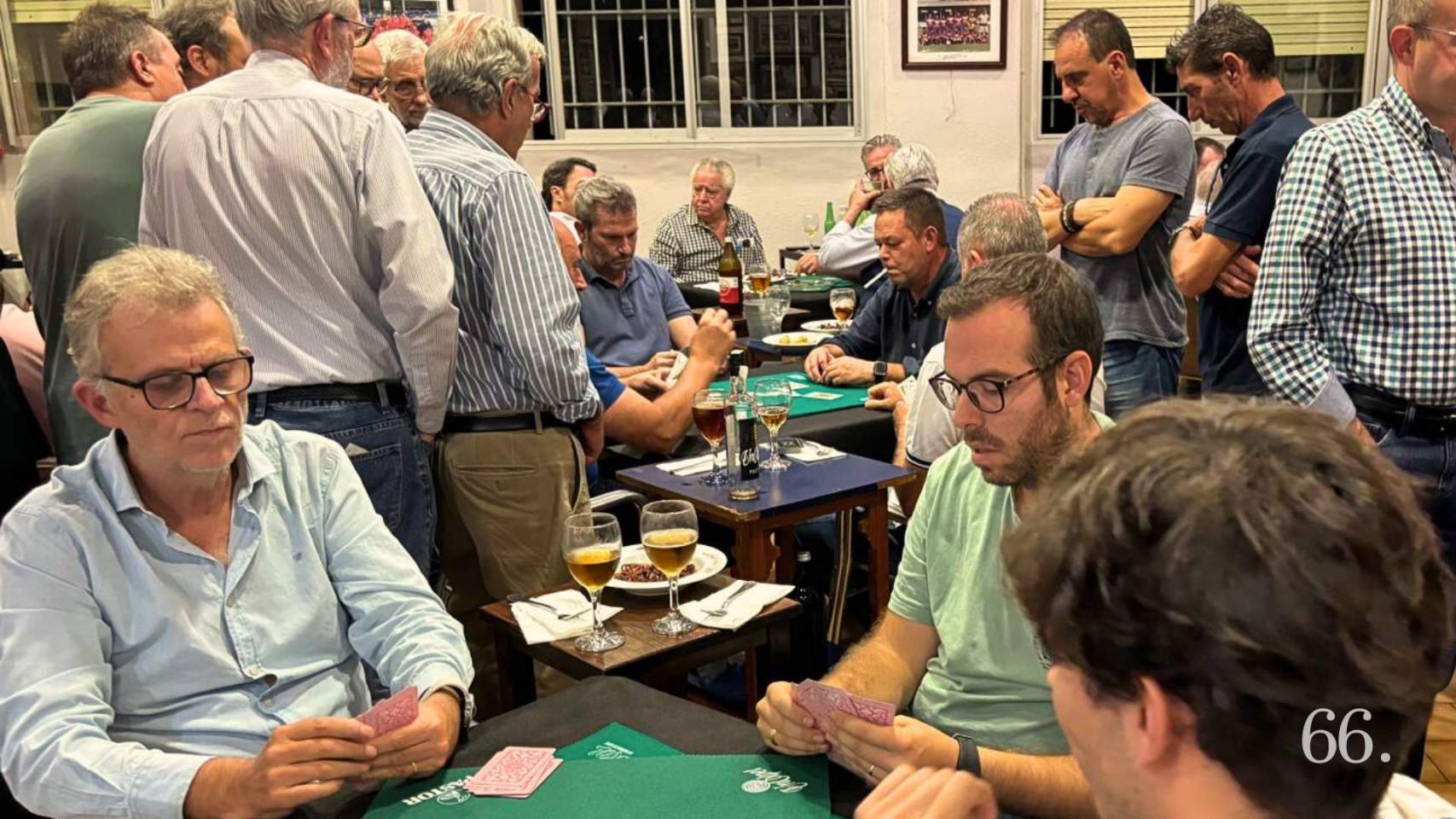 Ambient en els Alcodianos durant les partides / Foto AGC
