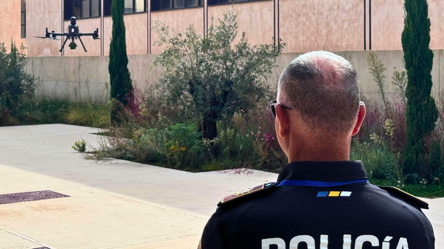 Una de les activitats ha estat una demostració de drons per a qüestions de seguretat / Foto: AdA