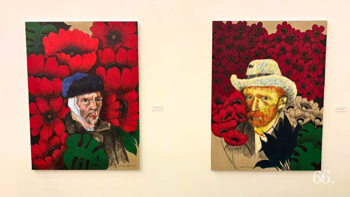 Les flors amb Van Gogh / Fotos: MRG