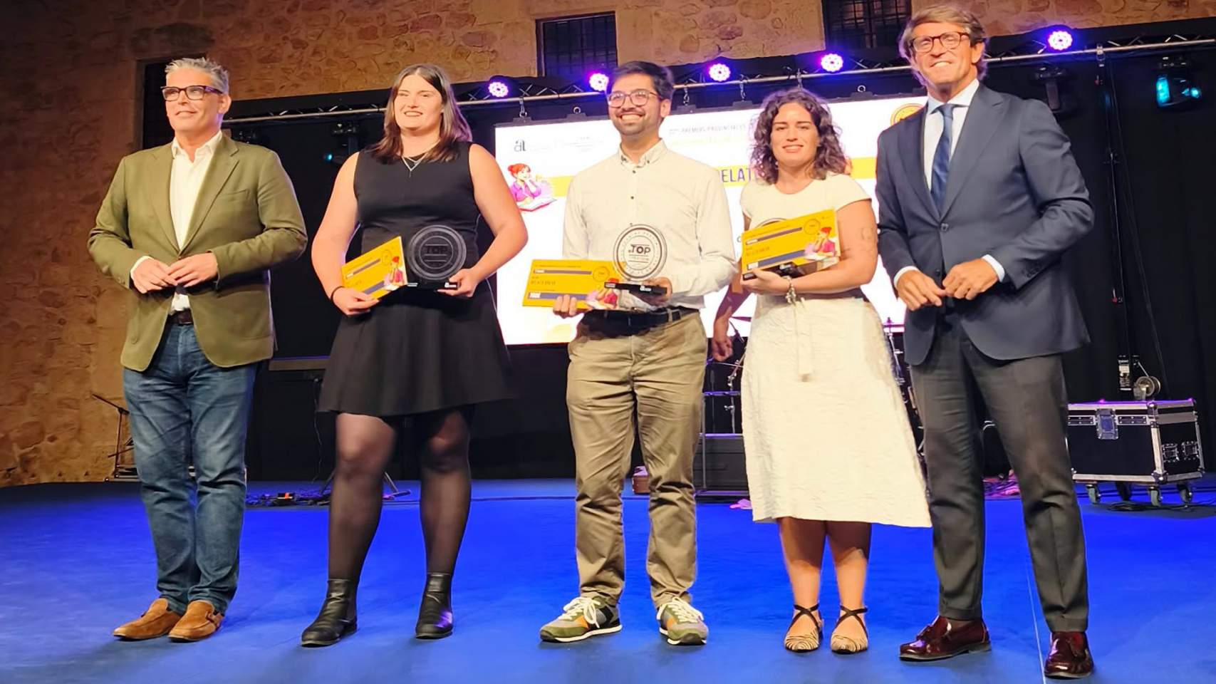 María Gutiérrez, Roger Garrido i Hilario de Gracia s’emporten guardons dels Premis Provincials de la Joventut
