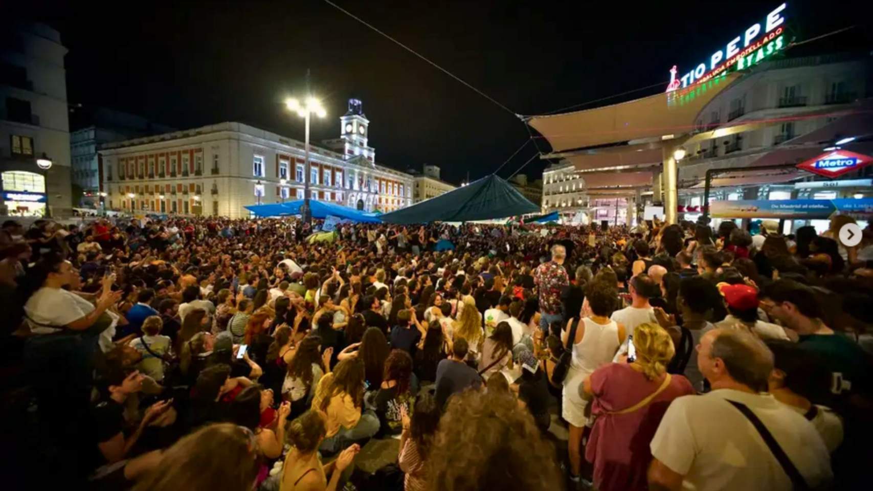 Puerta del Sol, a Madrid / Foto: SIM