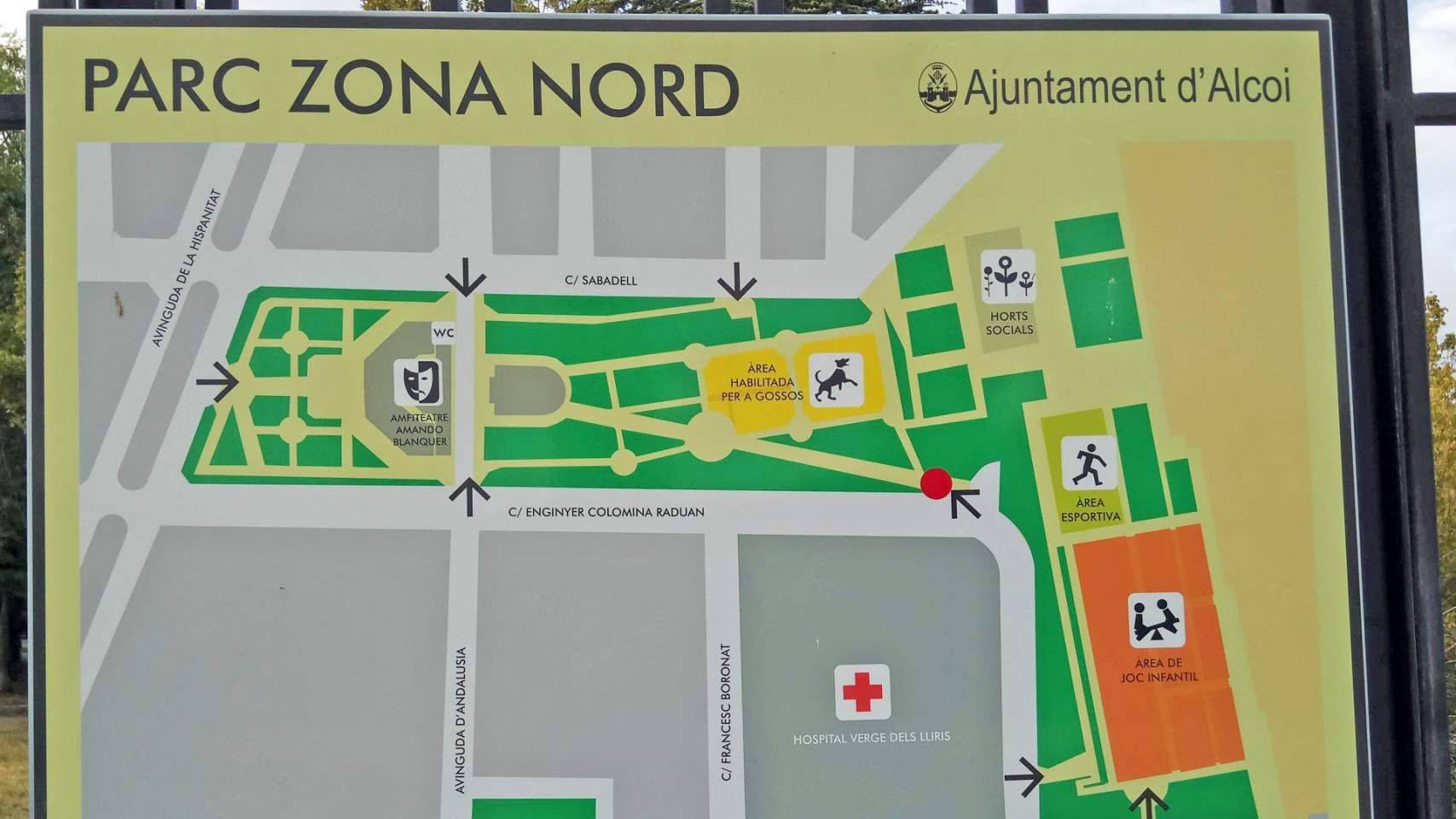 El PP es queixa de l’estat del parc de la Zona Nord