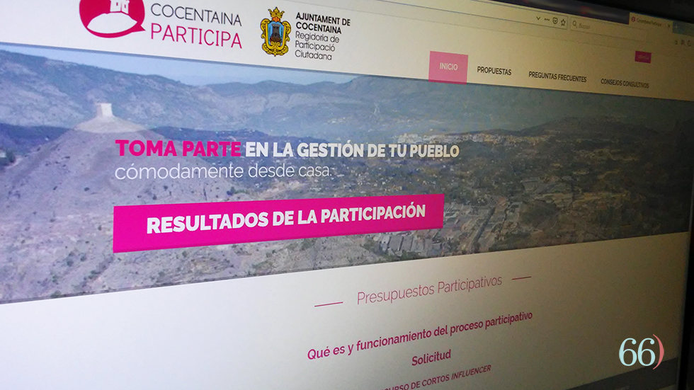 Portada de Cocentaina Participa