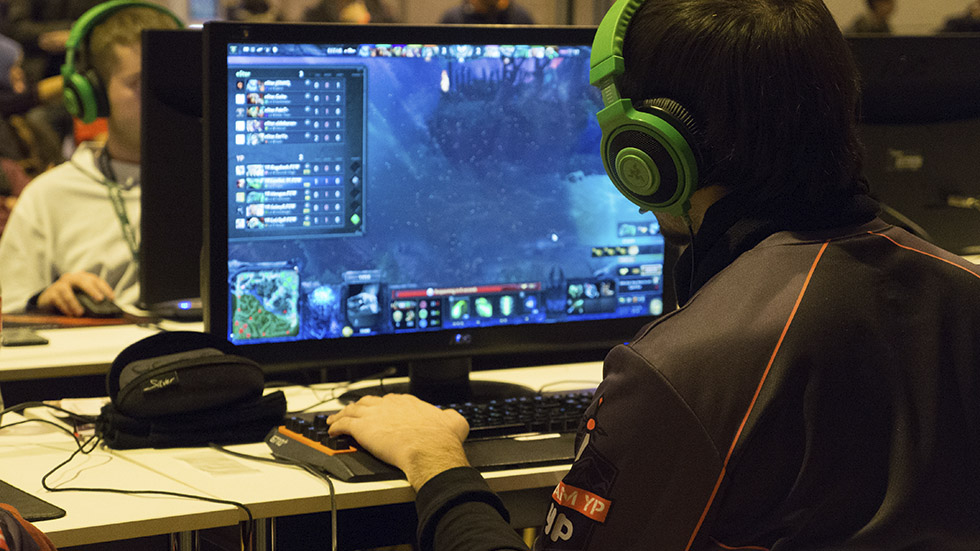 Una partida de E-Sports