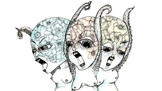 Il·lustració de #furiasybenefactoras / Foto: Alissa