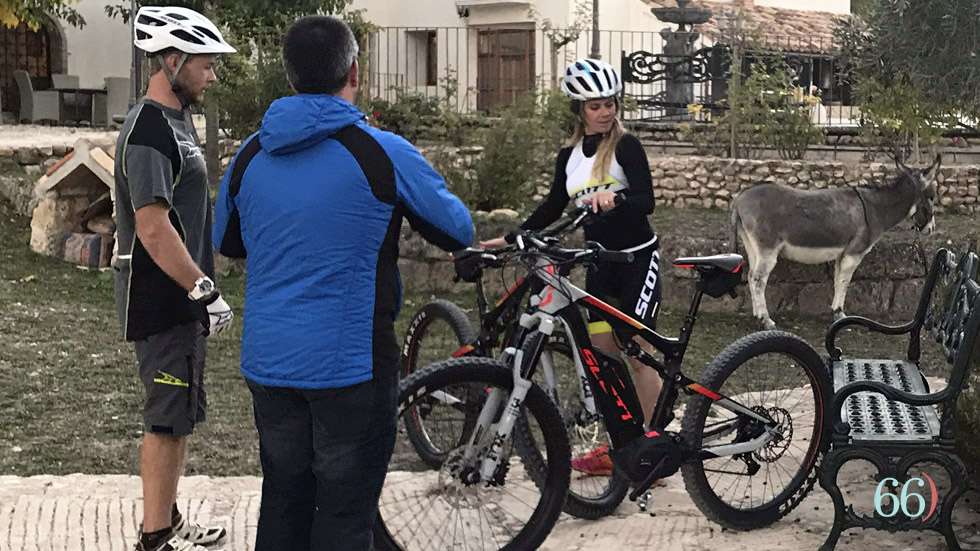 Cicloturismo en el Parc Natural de la Font Roja