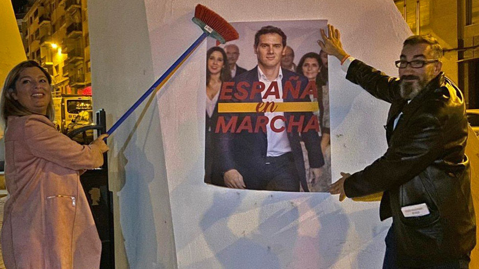 Lucía Granados y Enrique Peidro, de Ciudadanos