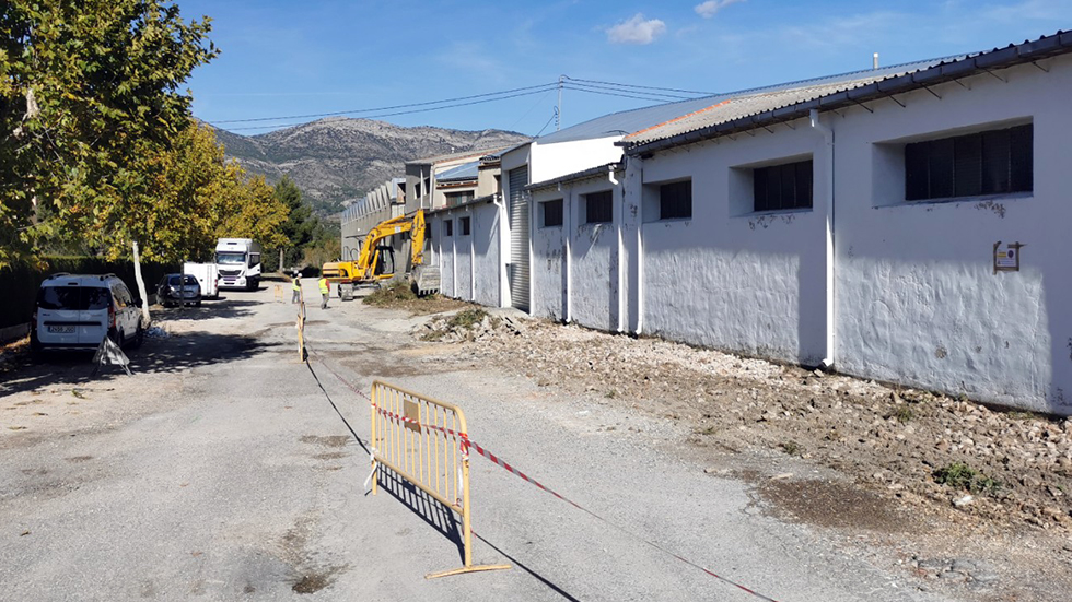 Inici de les obres a Muro