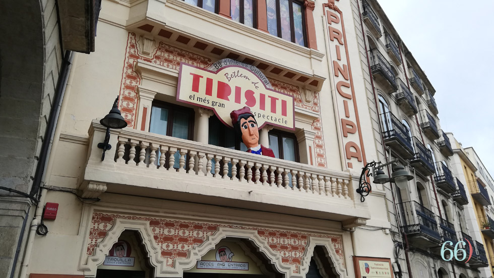 Tirisiti en el Teatre Principal / Foto: Pagina66)