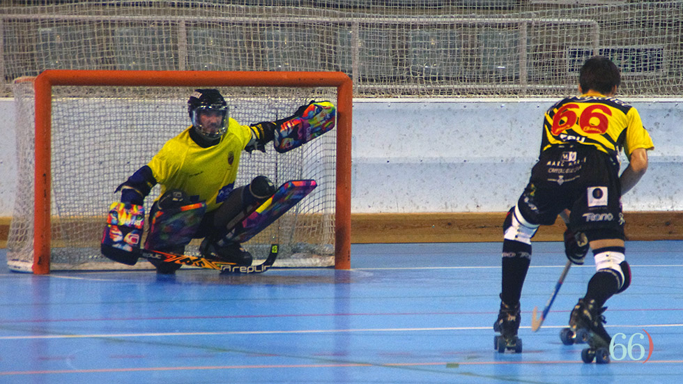 Guiri en un partido de la temporada pasada