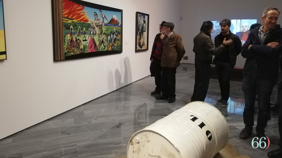 Exposici&oacute; 'Entre l'Equip Realitat i el silenci' / Foto: Pagina66)